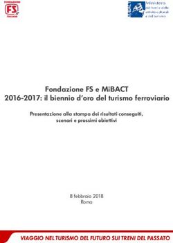 FONDAZIONE FS E MIBACT 2016-2017: IL BIENNIO D'ORO DEL TURISMO FERROVIARIO - VIAGGIO NEL TURISMO DEL FUTURO SUI TRENI DEL PASSATO