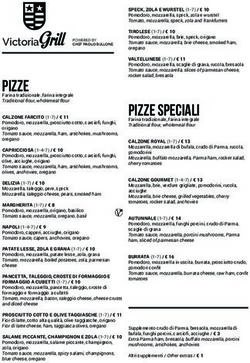 PIZZE - R Collection Hotels