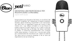 Yeti NANO MICROFONO USB PROFESSIONALE PER REGISTRAZIONE E STREAMING