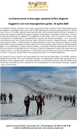 La Skarverennet in Norvegia: apoteosi di fine stagione Soggiorno con accompagnatore-guida, 18 aprile 2020 - Sandoz Concept