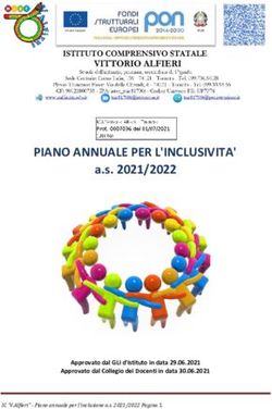 PIANO ANNUALE PER L'INCLUSIVITA' - a.s. 2021/2022 - Approvato dal GLI d'Istituto in data 29.06.2021 Approvato dal Collegio dei Docenti in data ...
