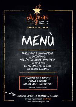 MEN&Ugrave; - Laboratori del Gusto