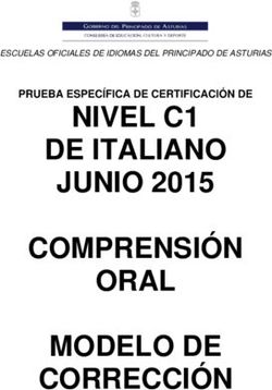 NIVEL C1 DE ITALIANO JUNIO 2015 COMPRENSI&Oacute;N ORAL MODELO DE CORRECCI&Oacute;N - PRUEBA ESPEC&Iacute;FICA DE CERTIFICACI&Oacute;N DE