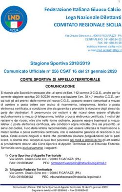 Federazione Italiana Giuoco Calcio Lega Nazionale Dilettanti - COMITATO REGIONALE SICILIA - LND Sicilia