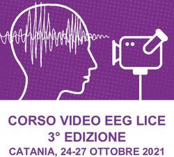 CORSO VIDEO EEG LICE 3 EDIZIONE - CATANIA, 24-27 OTTOBRE 2021