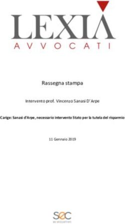 Rassegna stampa Intervento prof. Vincenzo Sanasi D'Arpe - Carige: Sanasi d'Arpe, necessario intervento Stato per la tutela del risparmio