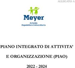 PIANO INTEGRATO DI ATTIVITA' E ORGANIZZAZIONE (PIAO) 2022 - 2024 - ALLEGATO A