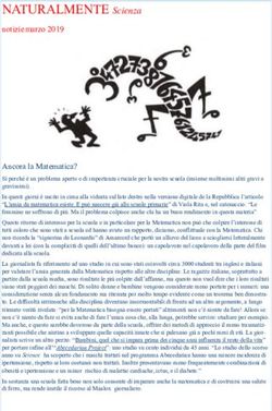 NATURALMENTE Scienza notizie marzo 2019 Ancora la Matematica?