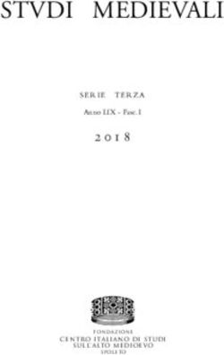 STVDI MEDIEVALI - Dehoniane