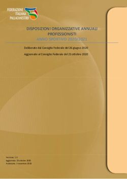 DISPOSIZIONI ORGANIZZATIVE ANNUALI PROFESSIONISTI ANNO SPORTIVO 2020/2021 - Deliberate dal Consiglio Federale del 26 giugno 2020 Aggiornate al ...