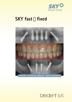 SKY fast & fixed - Estrazione - Inserimento implantare - ponti fissi immediati - Bredent medical
