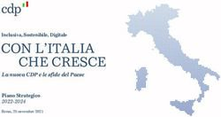 CON L'ITALIA CHE CRESCE - CDP