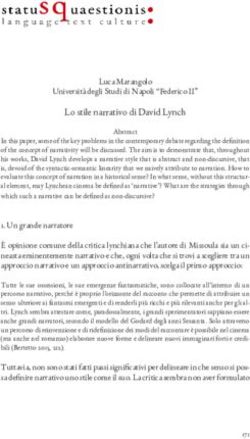 Lo stile narrativo di David Lynch