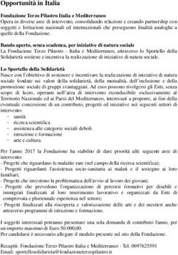Opportunità in Italia - Comune di Benevento