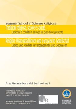 Tradizioni religiose, scuole e società