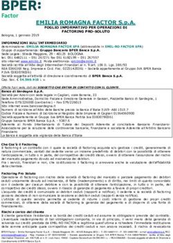 EMILIA ROMAGNA FACTOR S.p.A - Banco di Sardegna