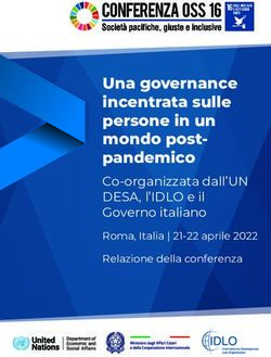 Una governance incentrata sulle persone in un mondo post-pandemico - Co-organizzata dall'UN DESA, l'IDLO e il Governo italiano