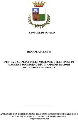REGOLAMENTO - Comune di Rovigo