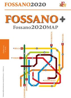 FOSSANO+ Fossano 2020MAP - +BELLA +VERDE - Comune di Fossano