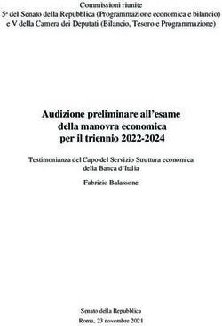 Audizione preliminare all'esame della manovra economica per il triennio 2022-2024