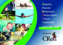 ALLENA CORPO E MENTE - Palestra Piscina Benessere Tempo libero Danza Solidarietà