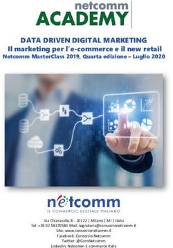 DATA DRIVEN DIGITAL MARKETING - Il marketing per l'e-commerce e il new retail