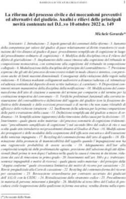 La riforma del processo civile e dei meccanismi preventivi ed alternativi del giudizio. Analisi e rilievi delle principali novit&agrave; contenute nel ...