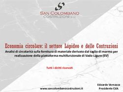 ECONOMIA CIRCOLARE: IL SETTORE LAPIDEO E DELLE COSTRUZIONI - SAN COLOMBANO COSTRUZIONI SPA