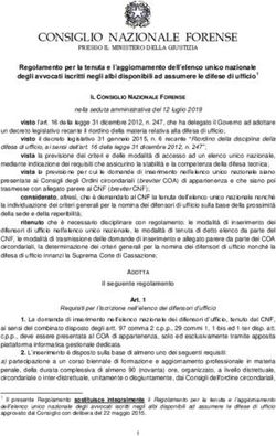 CONSIGLIO NAZIONALE FORENSE - CNF