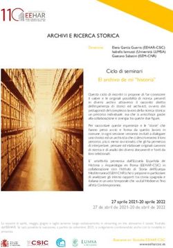 ARCHIVI E RICERCA STORICA