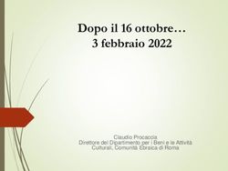 Dopo il 16 ottobre 3 febbraio 2022 - Claudio Procaccia Direttore del Dipartimento per i Beni e le Attivit&agrave; Culturali, Comunit&agrave; Ebraica di Roma