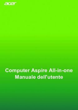 Computer Aspire All-in-one Manuale dell'utente - Unieuro