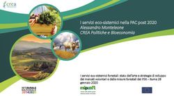 I servizi eco-sistemici nella PAC post 2020 Alessandro Monteleone CREA Politiche e Bioeconomia - I servizi eco-sistemici forestali: stato ...