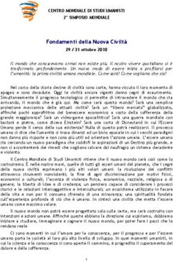 Fondamenti della Nuova Civiltà