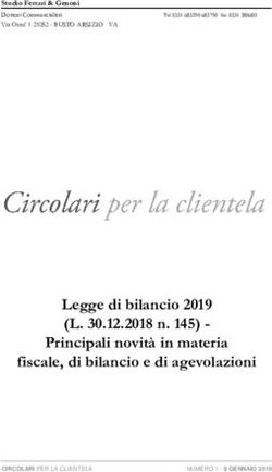 Legge di bilancio 2019 (L. 30.12.2018 n. 145) - Principali novità in materia fiscale, di bilancio e di agevolazioni - Studio Ferrari & Genoni