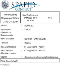 Informazione Regolamentata n. 2170-24-2019 - eMarket Storage