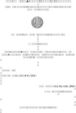 UNIVERSITA' DEGLI STUDI DI PADOVA