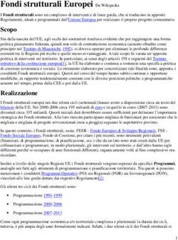 Fondi strutturali Europei Da Wikipedia