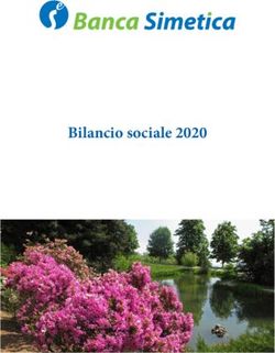 Bilancio sociale 2020 - BANCA SIMETICA