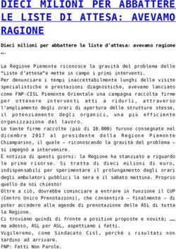 DIECI MILIONI PER ABBATTERE LE LISTE DI ATTESA: AVEVAMO RAGIONE