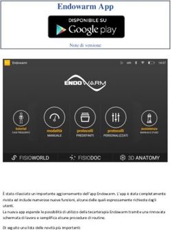 Endowarm App - Golden Star Elettromedicali