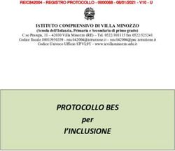 PROTOCOLLO BES per - IC VILLA MINOZZO