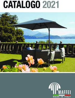 CATALOGO 2021 - maffei ombrelloni