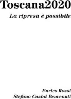 Toscana2020 La ripresa è possibile - Enrico Rossi Stefano Casini Benvenuti - Optoscana