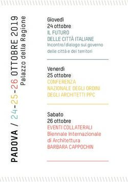 IL FUTURO DELLE CITTÀ ITALIANE - Giovedì 24 ottobre - Ordine Architetti Massa ...