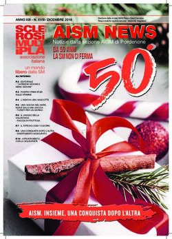 Notizie dalla sezione AISM di Pordenone