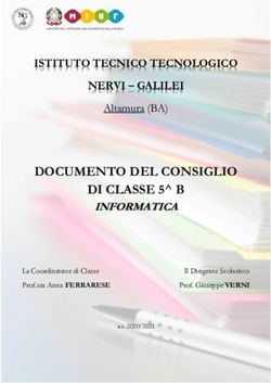 DOCUMENTO DEL CONSIGLIO DI CLASSE 5 B - INFORMATICA - NerviGalilei