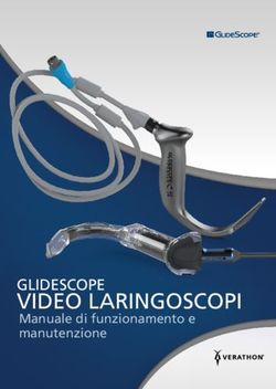 VIDEO LARINGOSCOPI GLIDESCOPE - Verathon