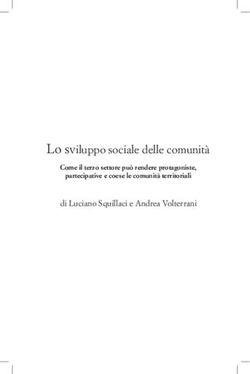 Lo sviluppo sociale delle comunit&agrave; - Come il terzo settore pu&ograve; rendere protagoniste, partecipative e coese le comunit&agrave; territoriali - Formazione ...