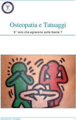 Osteopatia e Tatuaggi - E' vero che agiscono sulla fascia ? - FNCM
